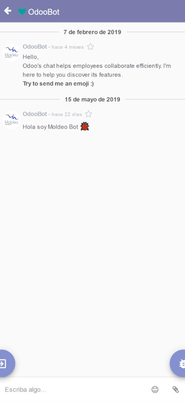 Odoo App Community - Chat