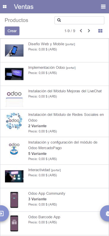 Odoo App Community - Ventas