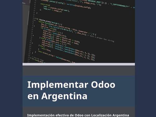 Libro - Implementar Odoo en Argentina